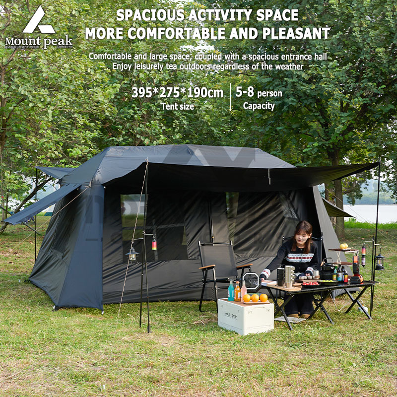 Emergency Mylar Tent - Tienda de campaña grande automática Mount