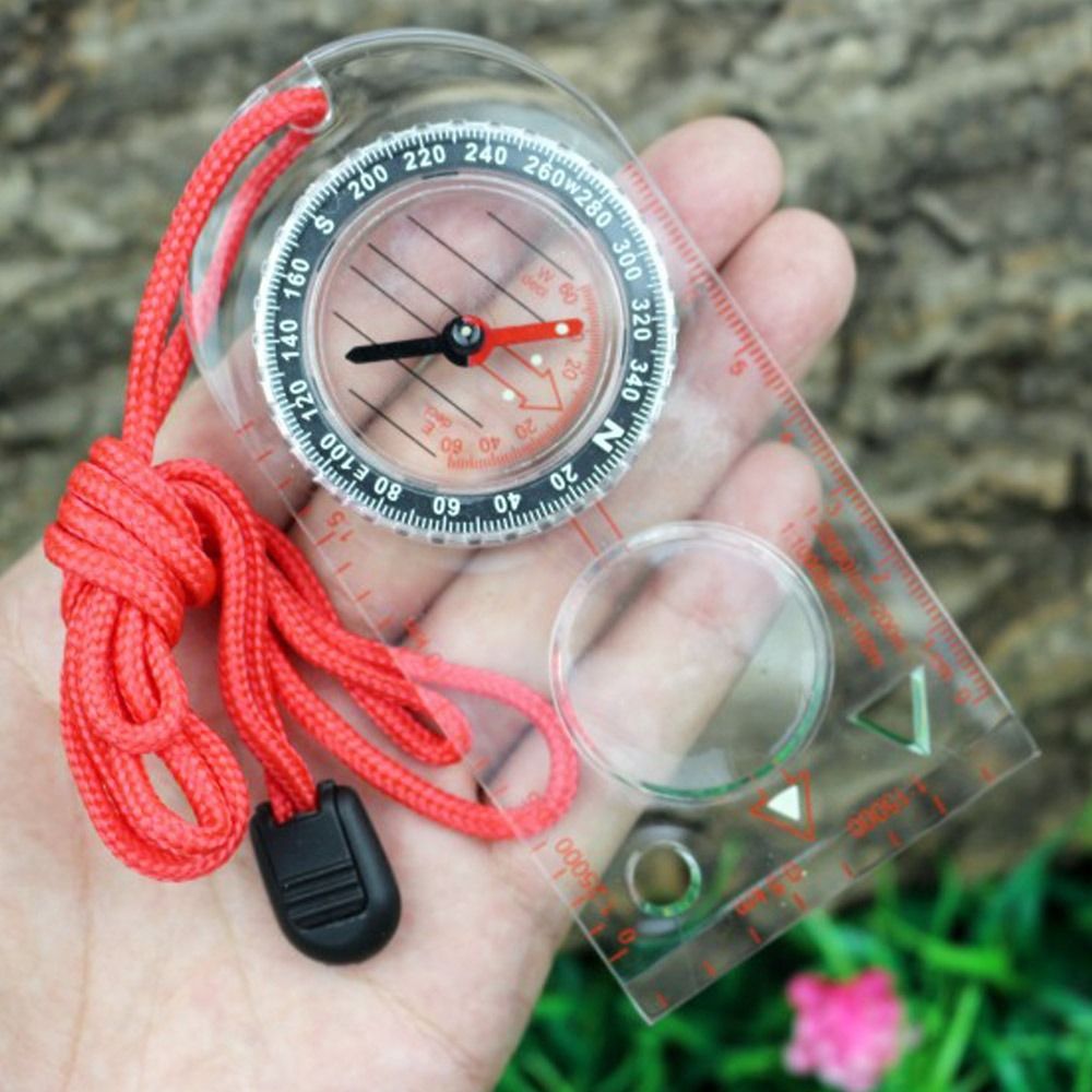 Placa base de orientación Brúj - Compass Lensatic reseña y precio