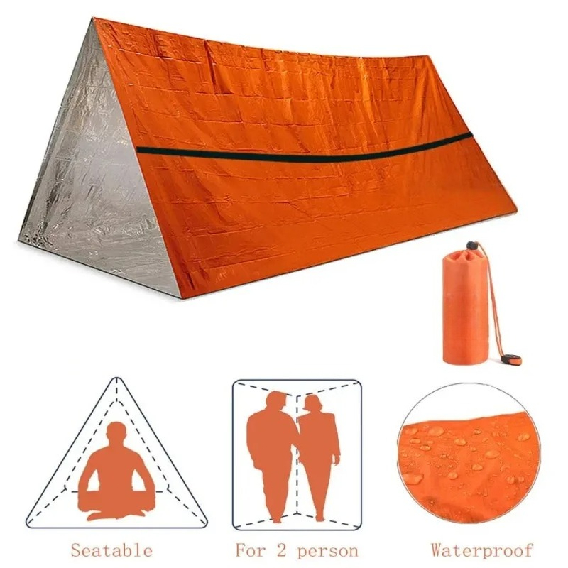 Kit de Carpa de Emergencia par - Emergency Mylar Tent reseña y precio