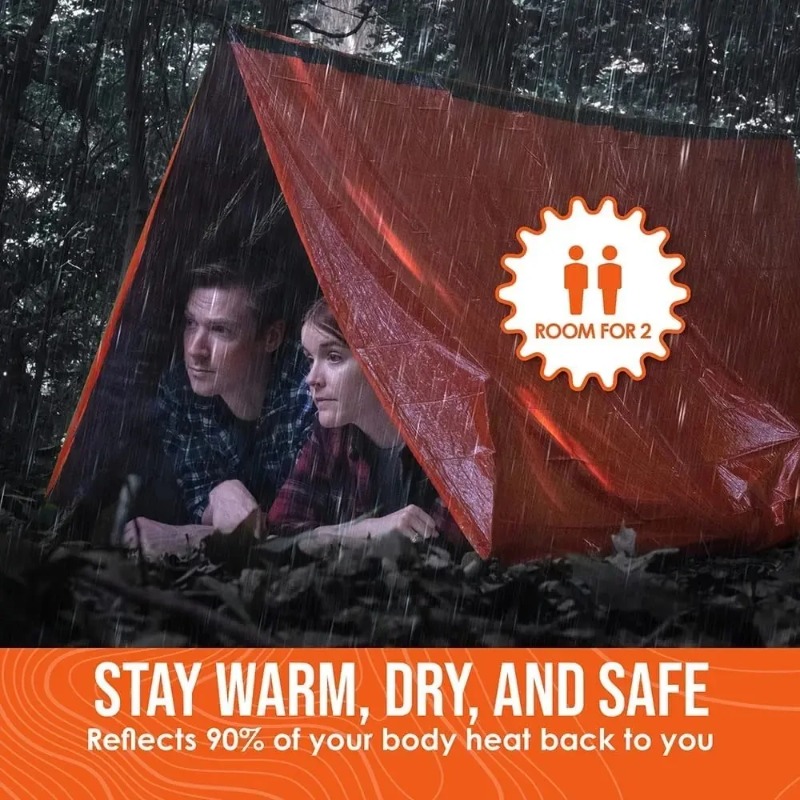 Kit de Carpa de Emergencia par - Emergency Mylar Tent reseña y precio