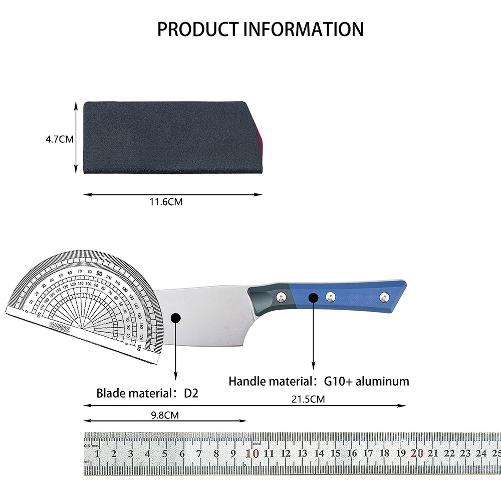 Cuchillo Fijo de Utilidad para - Bushcraft Knife Fixed reseña y precio